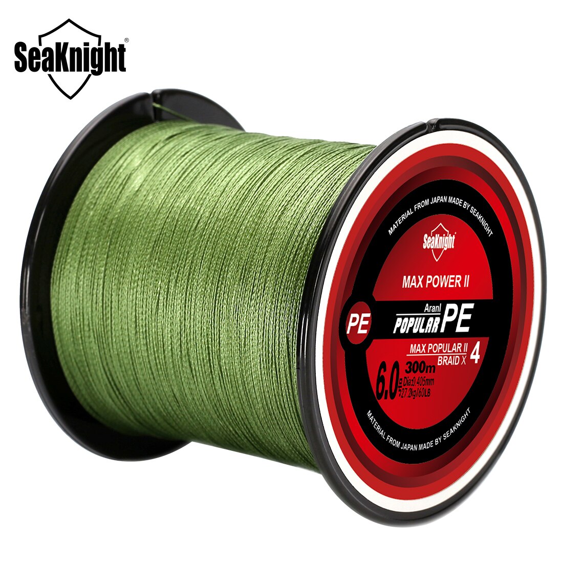 Fish Finder Cable - SeaKnight TriPoseidon Série 4 Brins Multifilament