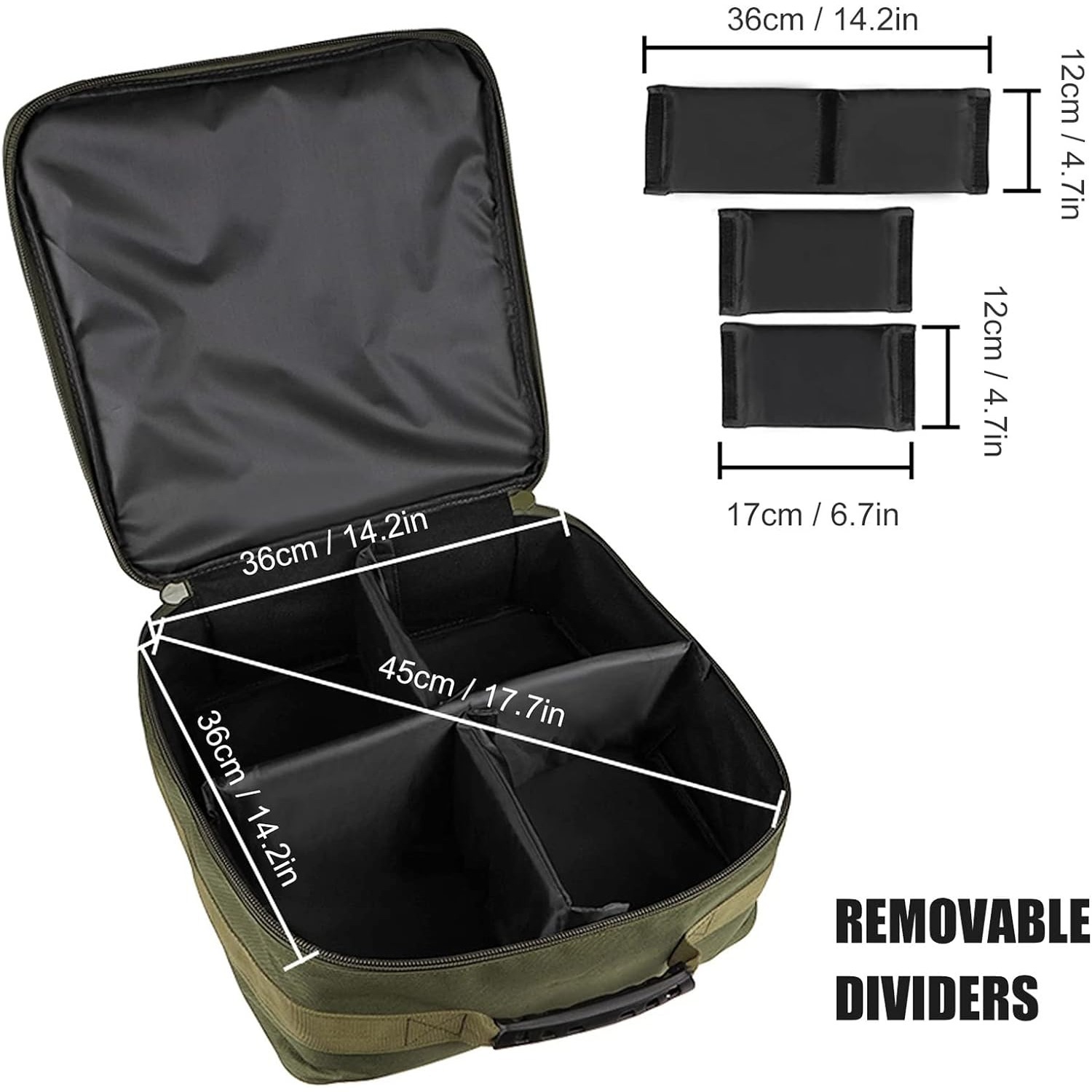 Sac de pêche étanche, 4 sépara - Fish Finder Case avis et prix