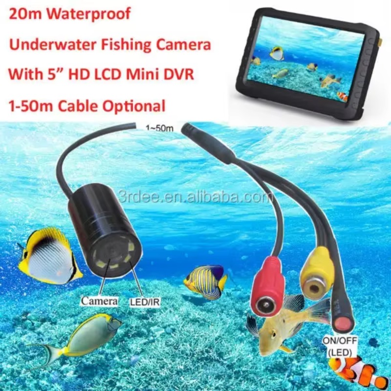 Caméra vidéo sous-marine porta - Fish Finder Cable avis et prix